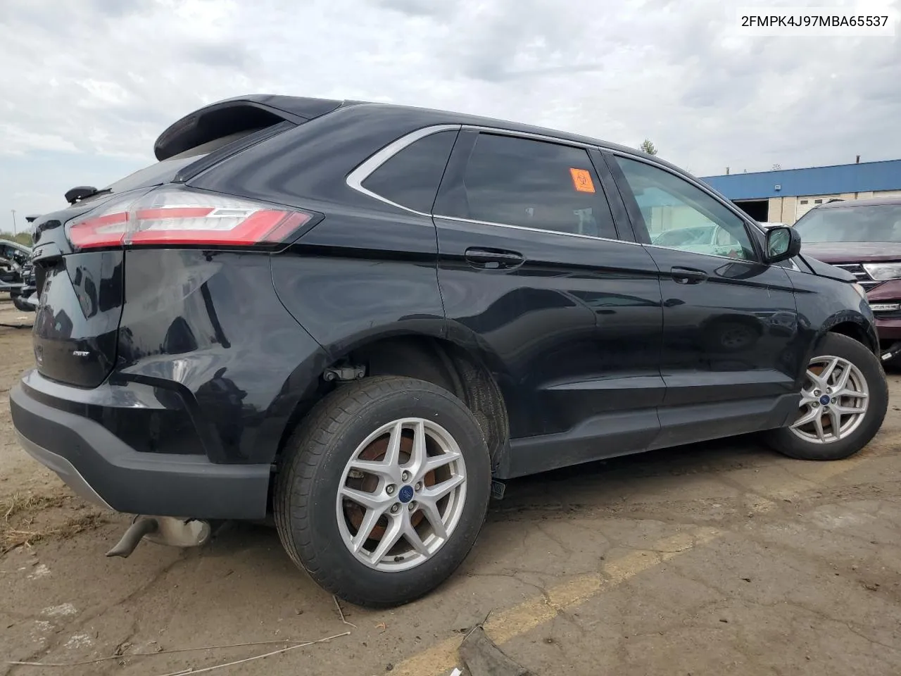 2021 Ford Edge Sel VIN: 2FMPK4J97MBA65537 Lot: 74785254