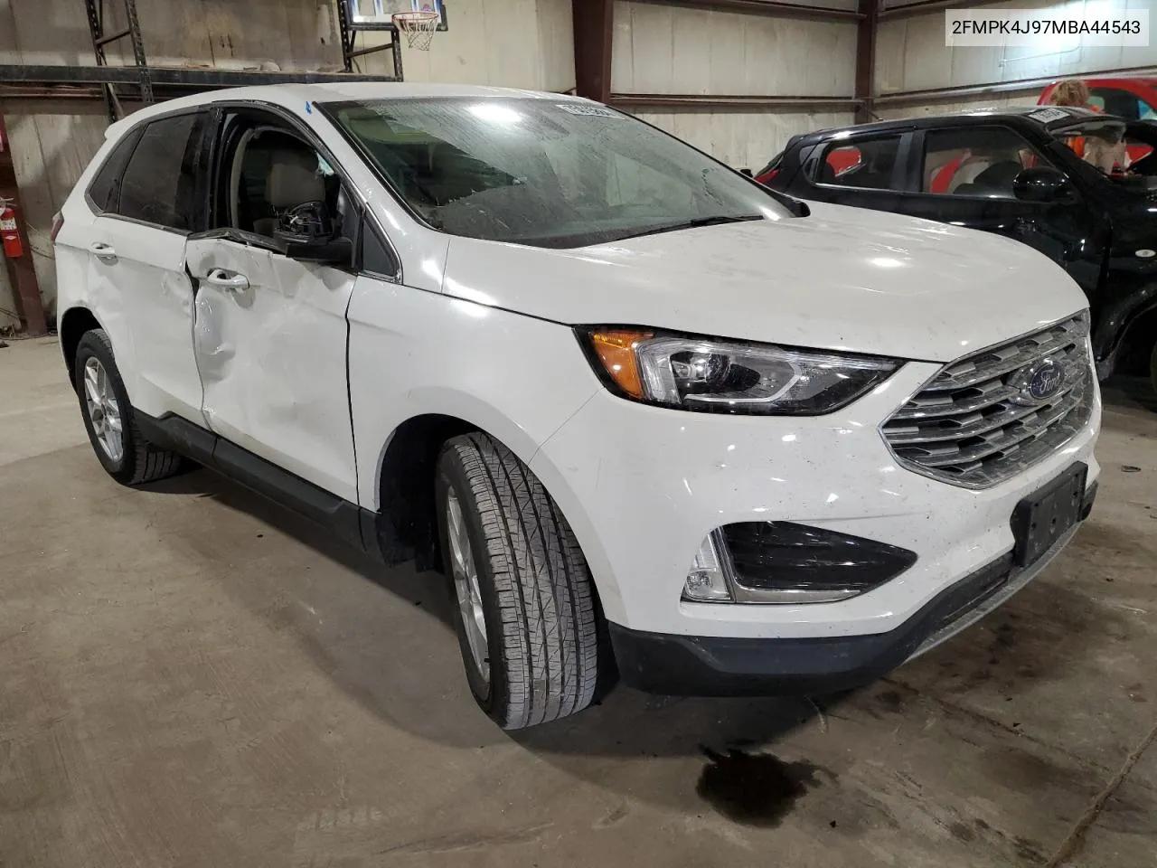 2021 Ford Edge Sel VIN: 2FMPK4J97MBA44543 Lot: 75015884