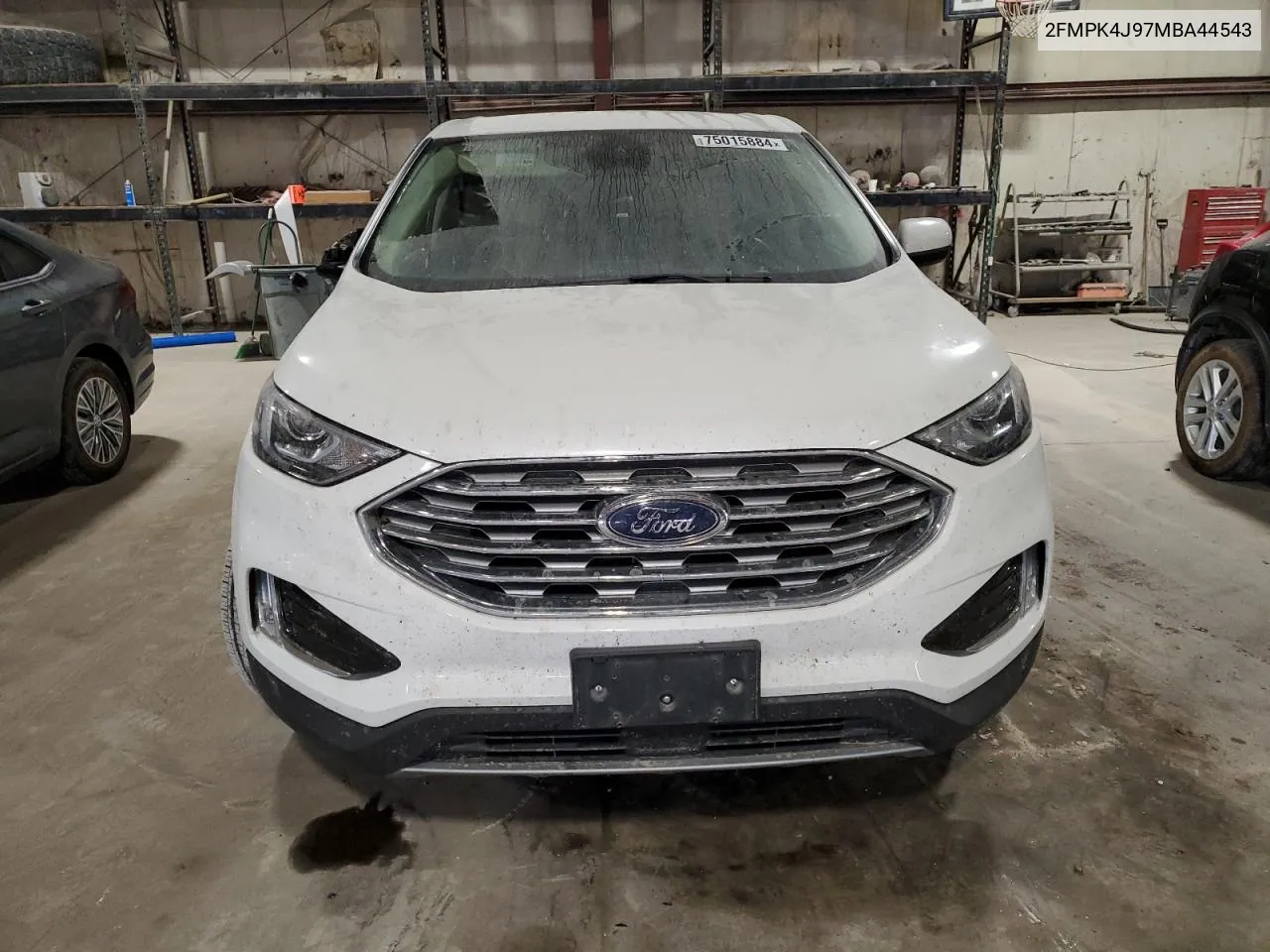 2021 Ford Edge Sel VIN: 2FMPK4J97MBA44543 Lot: 75015884