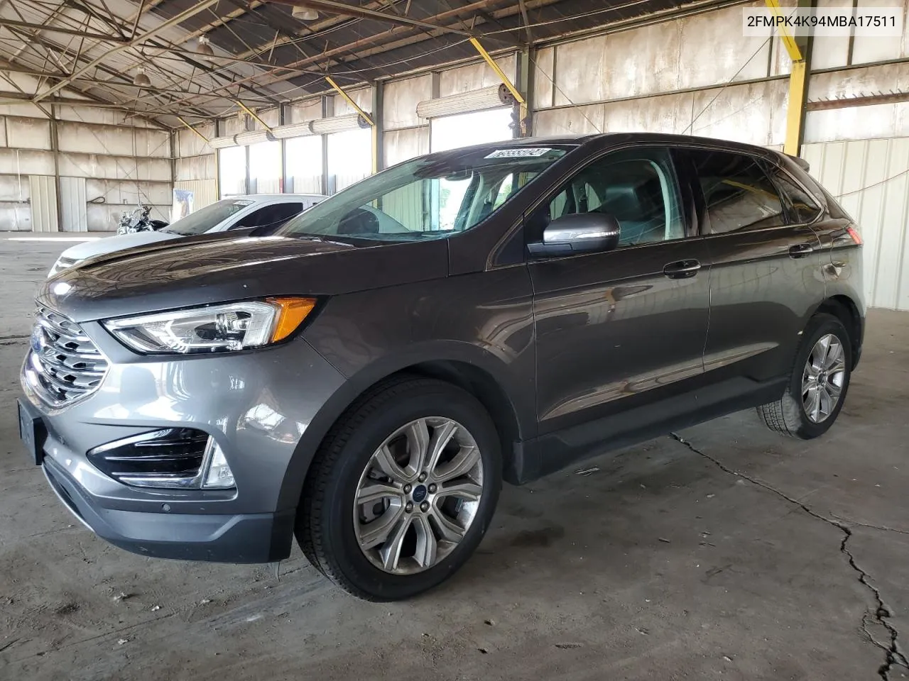 2021 Ford Edge Titanium VIN: 2FMPK4K94MBA17511 Lot: 75555024