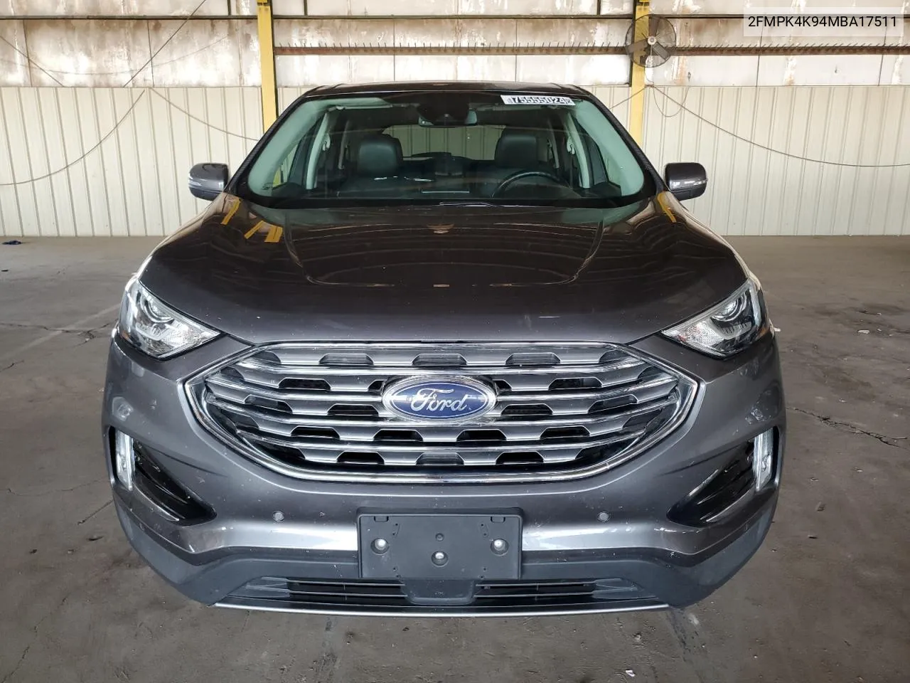 2021 Ford Edge Titanium VIN: 2FMPK4K94MBA17511 Lot: 75555024