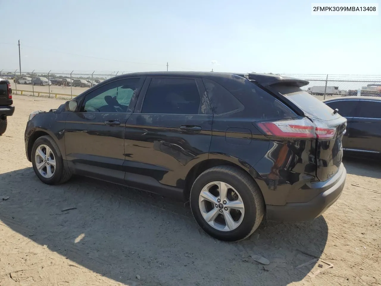 2021 Ford Edge Se VIN: 2FMPK3G99MBA13408 Lot: 75886844