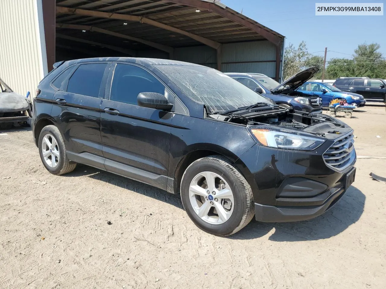 2021 Ford Edge Se VIN: 2FMPK3G99MBA13408 Lot: 75886844