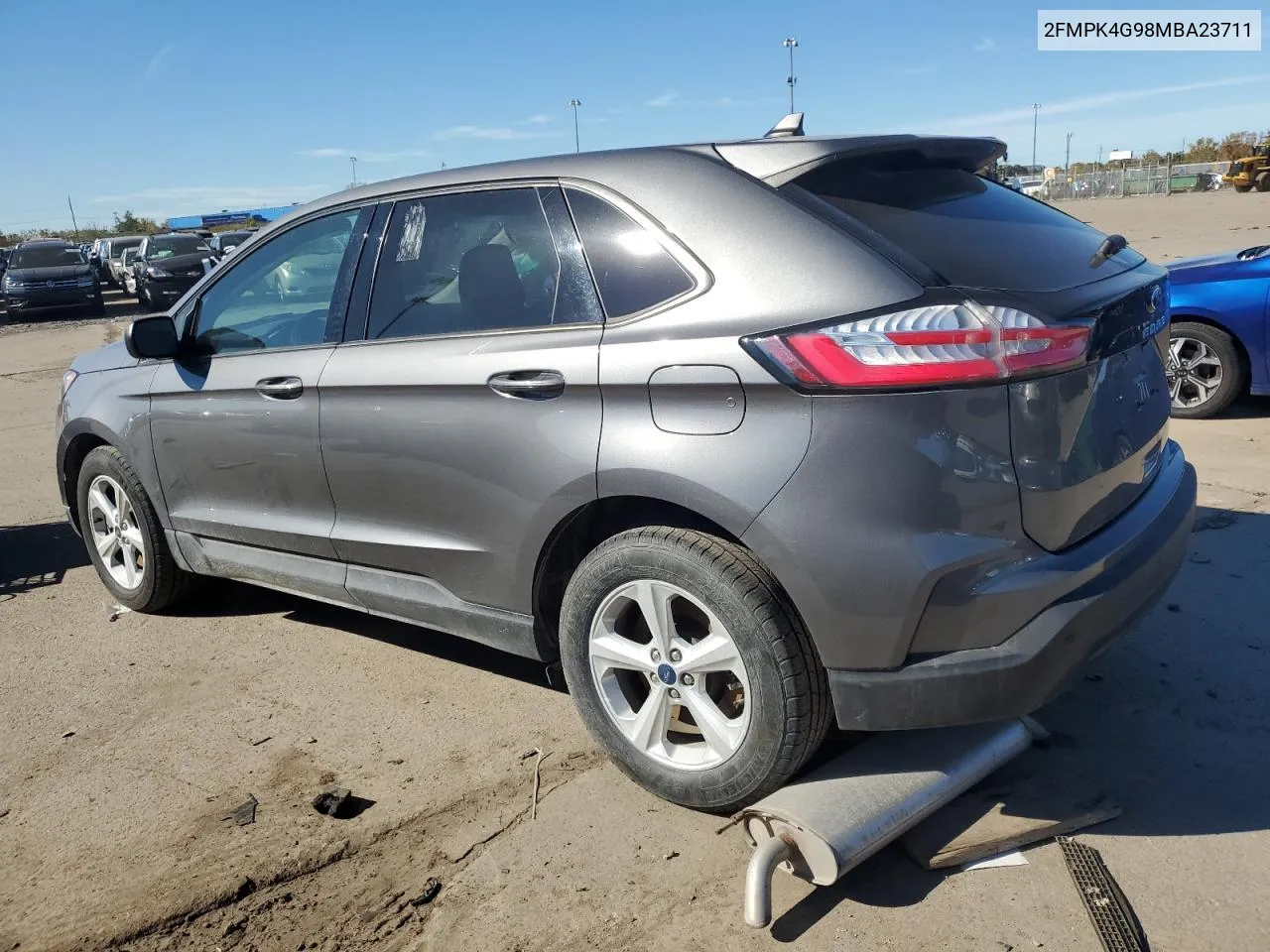 2021 Ford Edge Se VIN: 2FMPK4G98MBA23711 Lot: 76259054