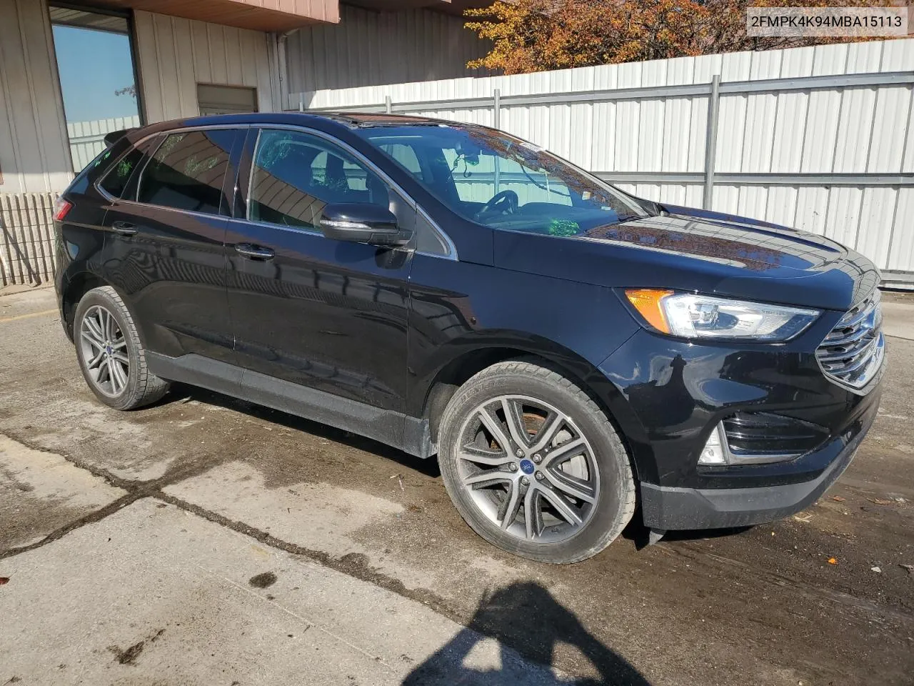 2021 Ford Edge Titanium VIN: 2FMPK4K94MBA15113 Lot: 77765174