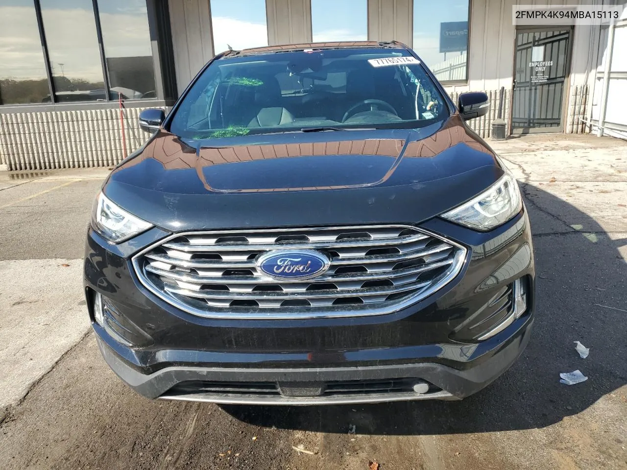 2021 Ford Edge Titanium VIN: 2FMPK4K94MBA15113 Lot: 77765174