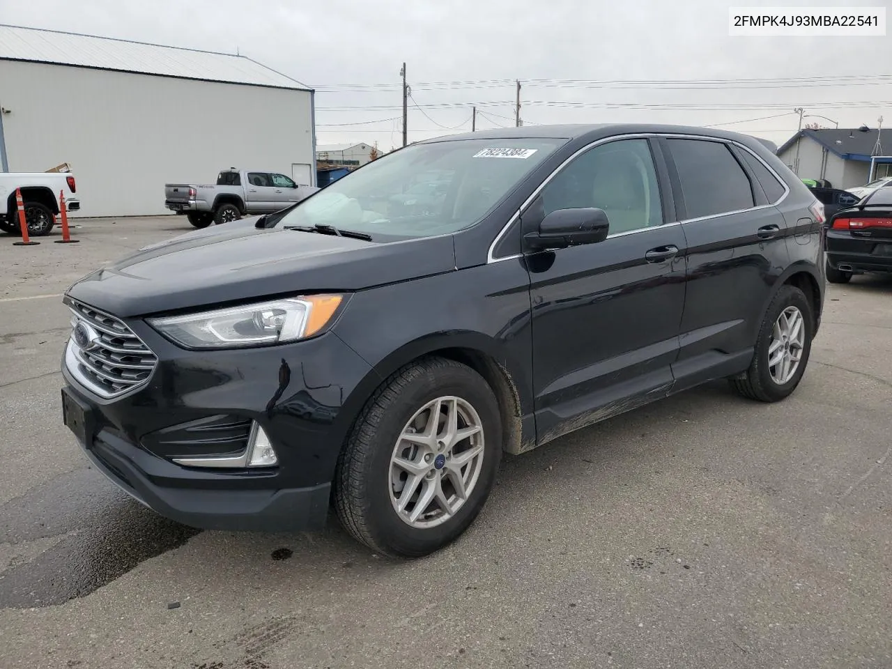 2021 Ford Edge Sel VIN: 2FMPK4J93MBA22541 Lot: 78224384