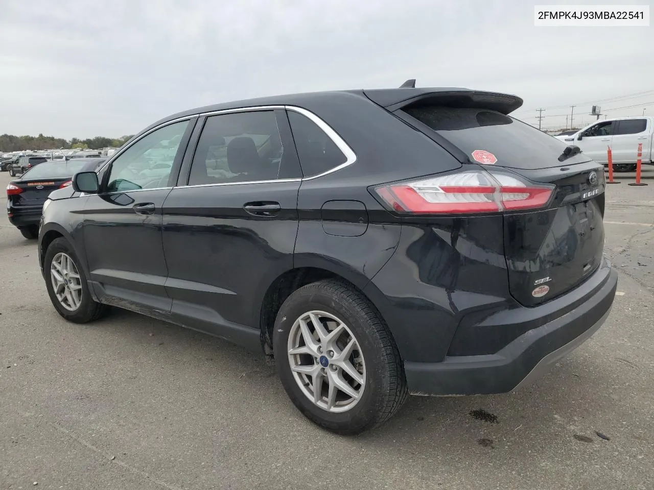 2021 Ford Edge Sel VIN: 2FMPK4J93MBA22541 Lot: 78224384