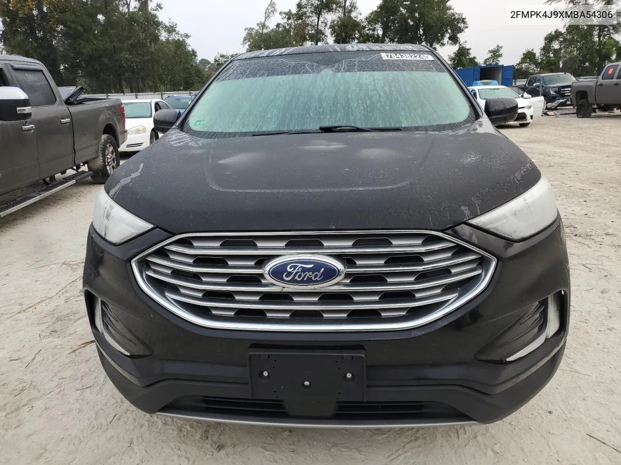 2021 Ford Edge Sel VIN: 2FMPK4J9XMBA54306 Lot: 78438224