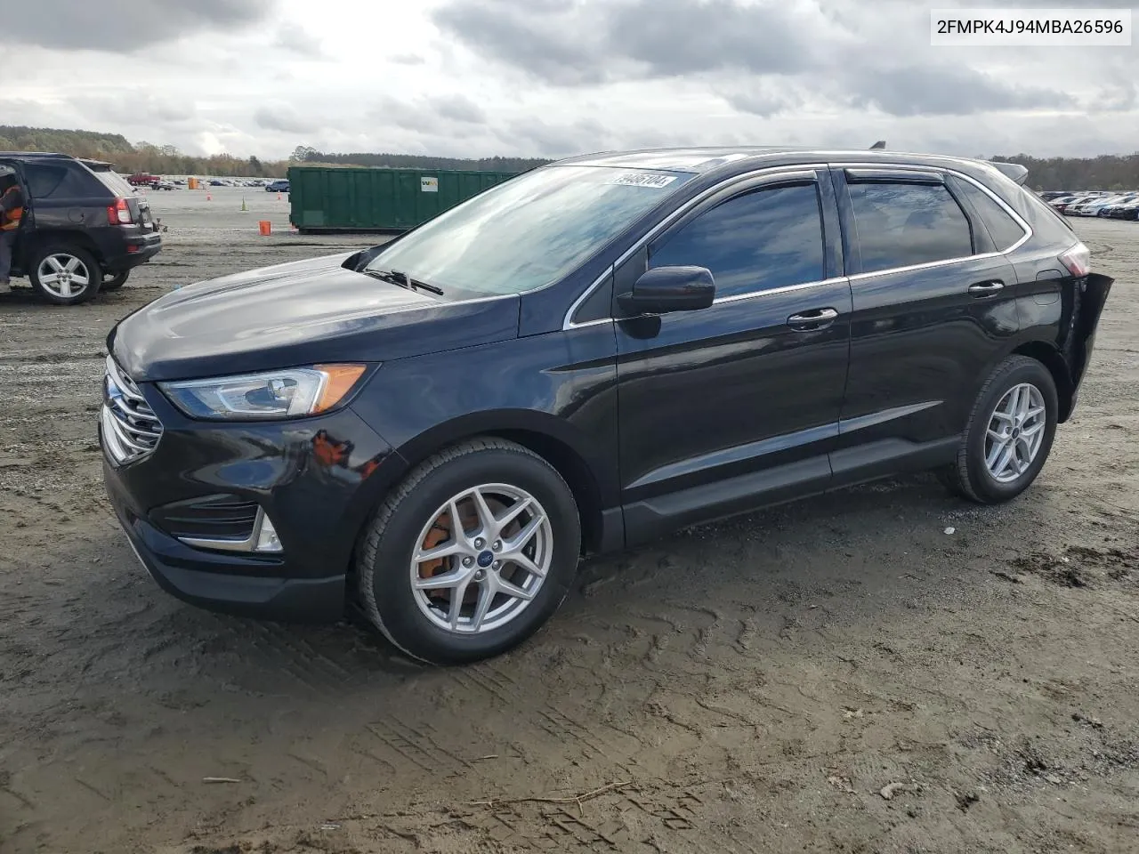 2021 Ford Edge Sel VIN: 2FMPK4J94MBA26596 Lot: 79486104