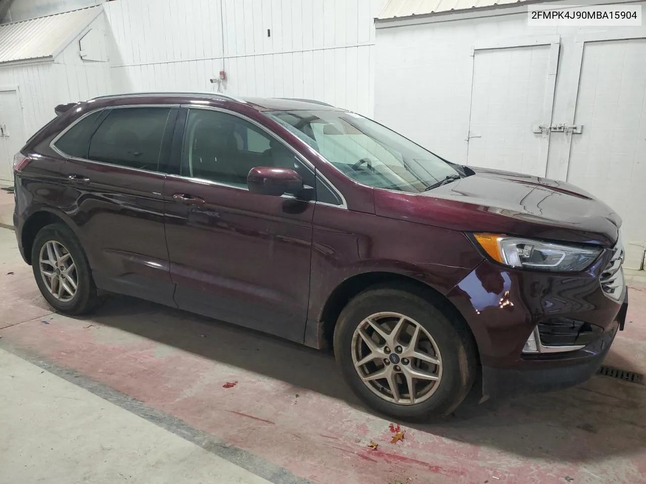 2021 Ford Edge Sel VIN: 2FMPK4J90MBA15904 Lot: 80418224