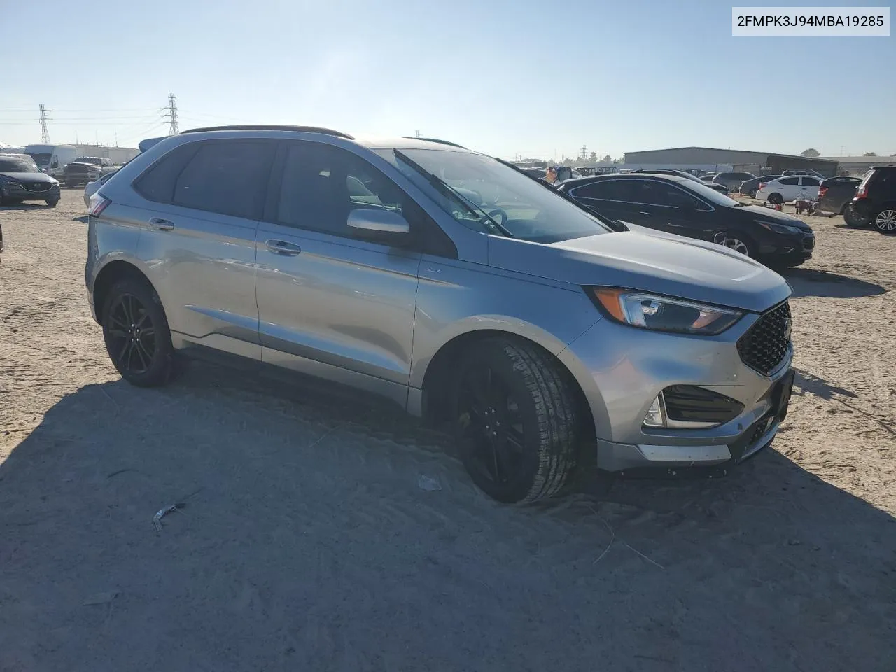 2021 Ford Edge Sel VIN: 2FMPK3J94MBA19285 Lot: 80529614