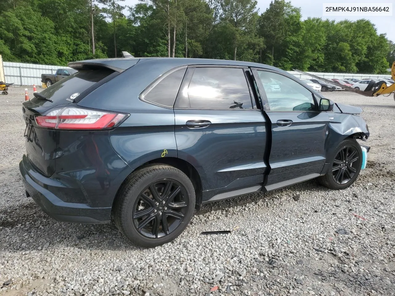 2022 Ford Edge Sel VIN: 2FMPK4J91NBA56642 Lot: 52869514