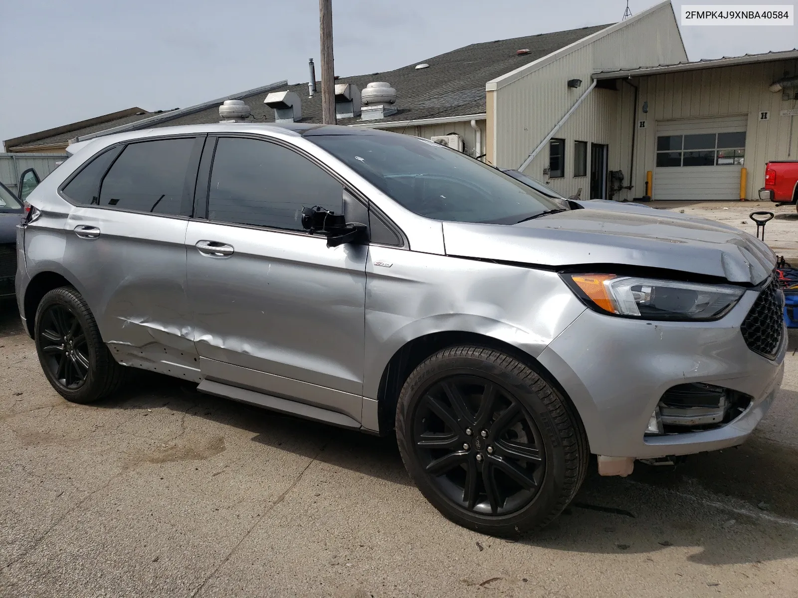 2022 Ford Edge Sel VIN: 2FMPK4J9XNBA40584 Lot: 56163434