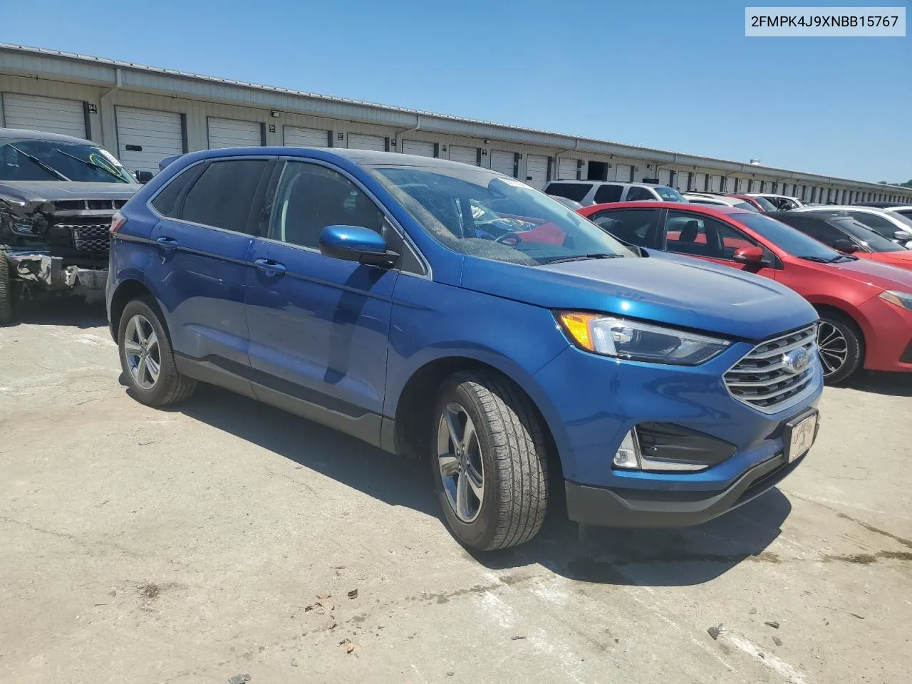 2022 Ford Edge Sel VIN: 2FMPK4J9XNBB15767 Lot: 58379304