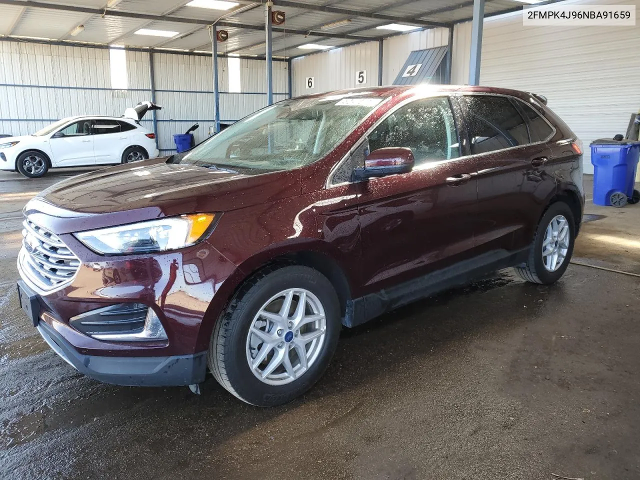 2022 Ford Edge Sel VIN: 2FMPK4J96NBA91659 Lot: 58496444