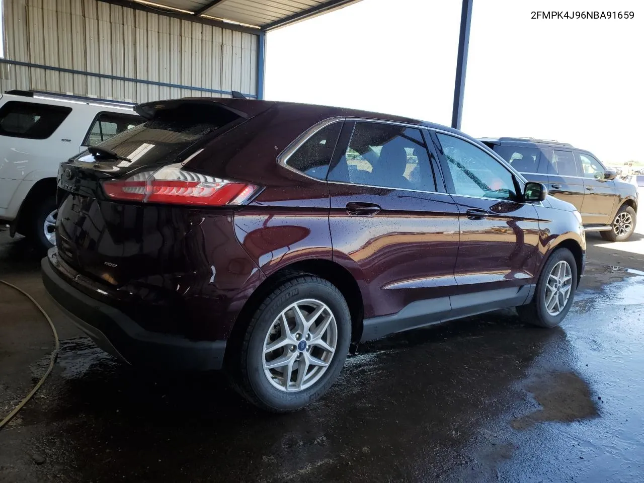 2022 Ford Edge Sel VIN: 2FMPK4J96NBA91659 Lot: 58496444