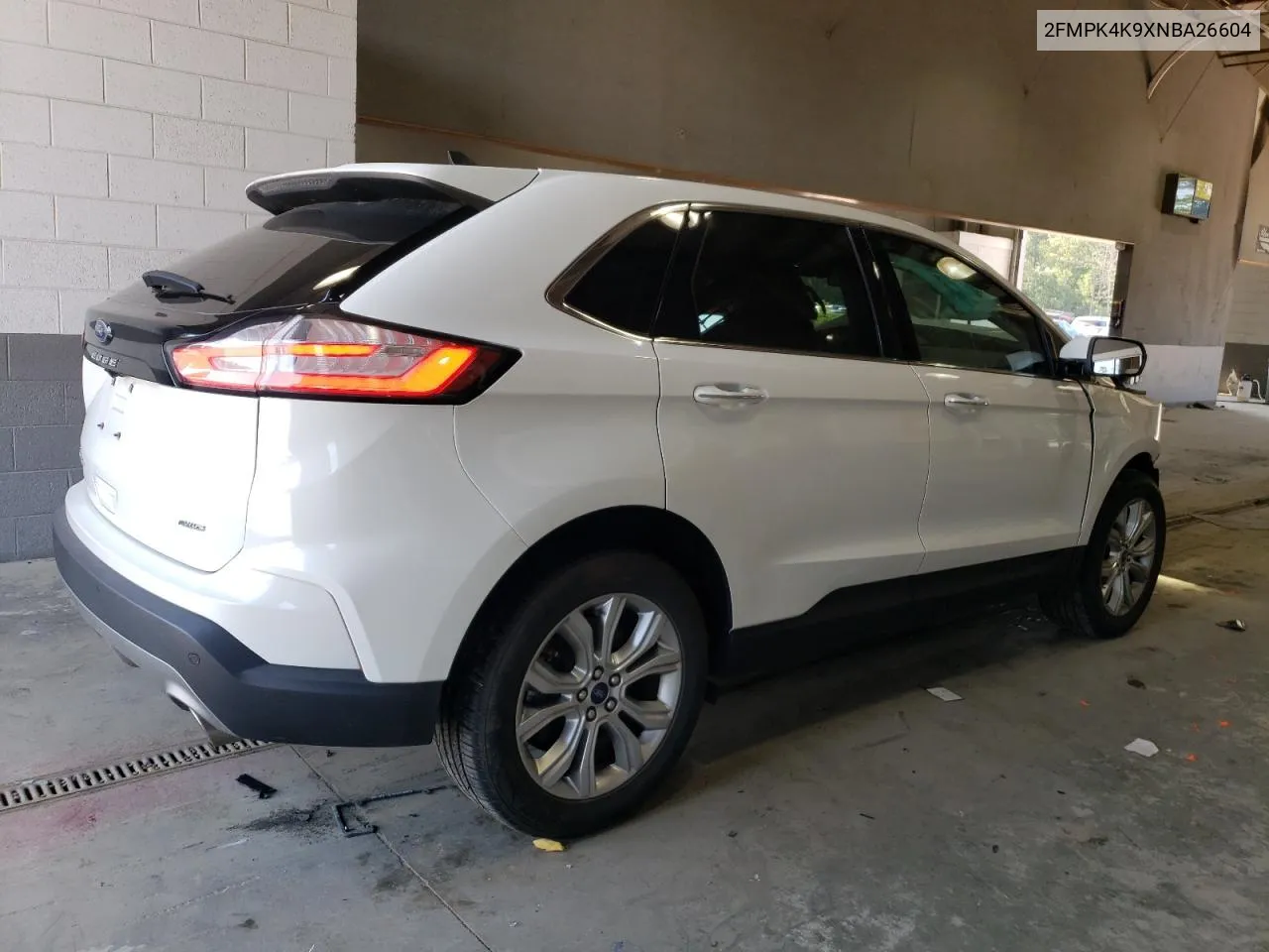 2022 Ford Edge Titanium VIN: 2FMPK4K9XNBA26604 Lot: 60858114