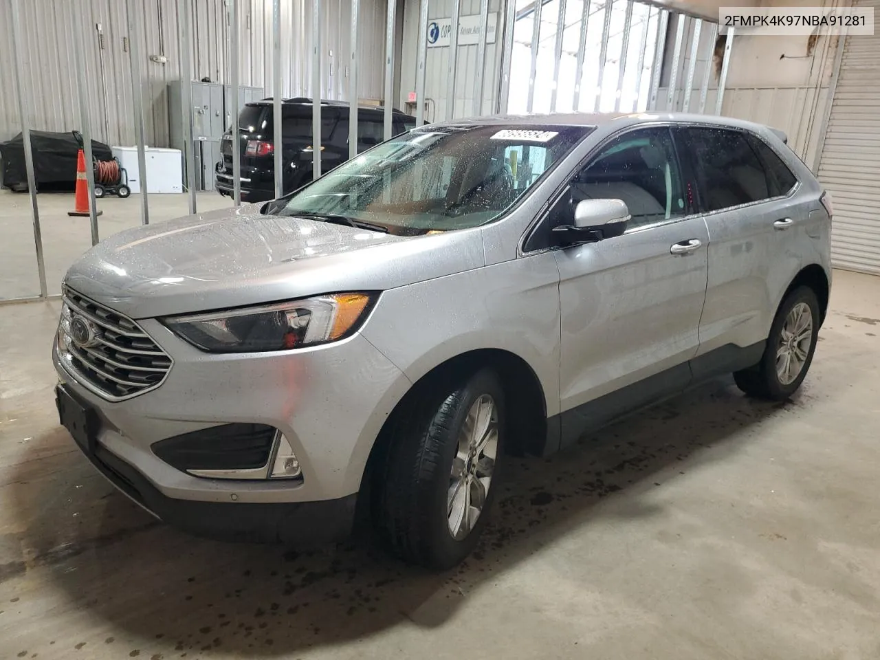 2022 Ford Edge Titanium VIN: 2FMPK4K97NBA91281 Lot: 60956524