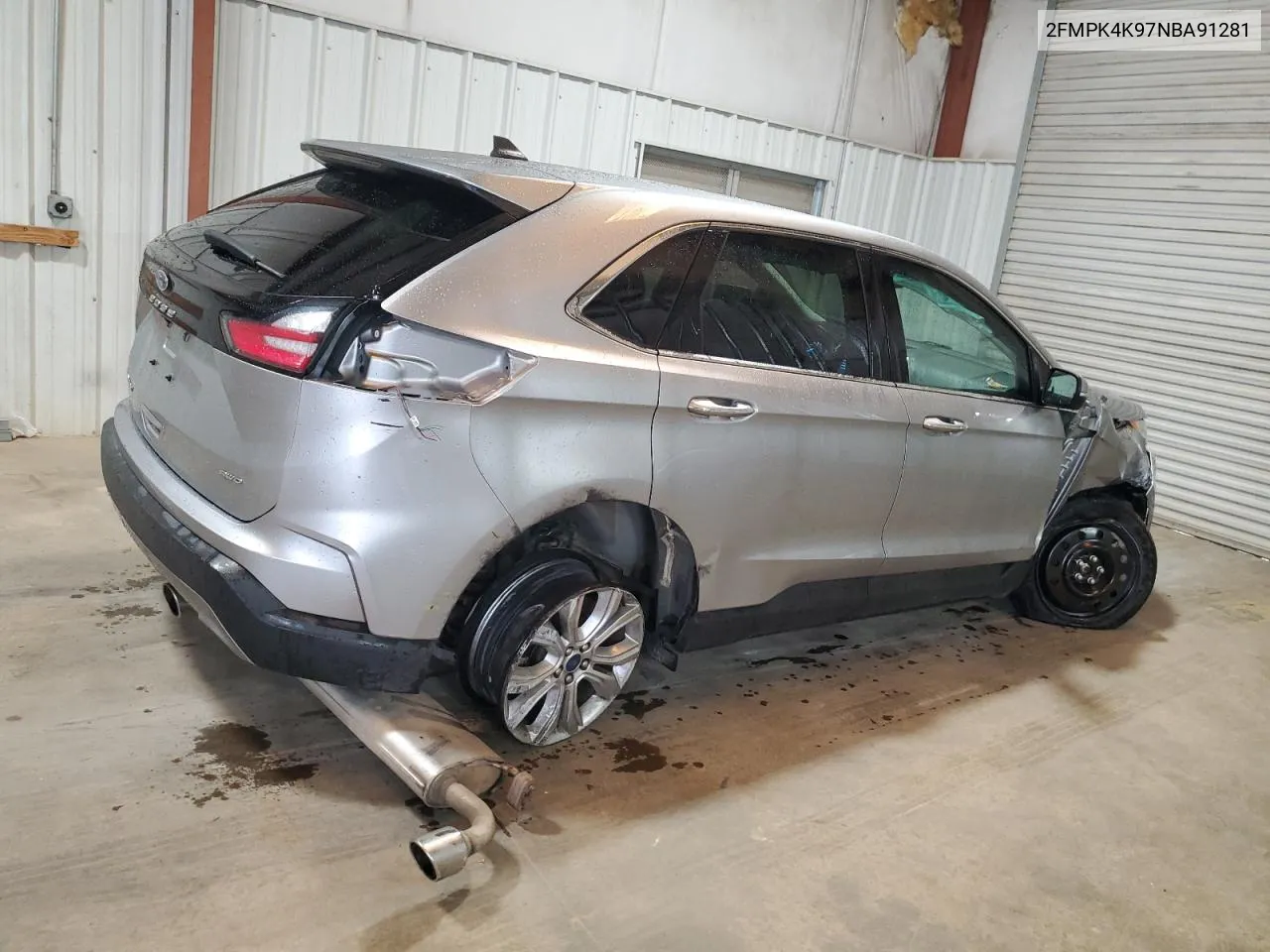 2022 Ford Edge Titanium VIN: 2FMPK4K97NBA91281 Lot: 60956524