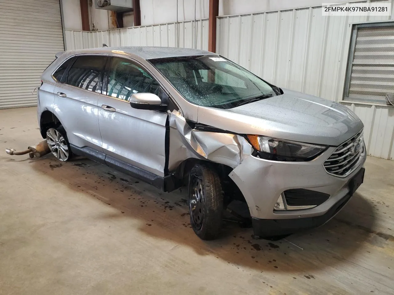 2022 Ford Edge Titanium VIN: 2FMPK4K97NBA91281 Lot: 60956524