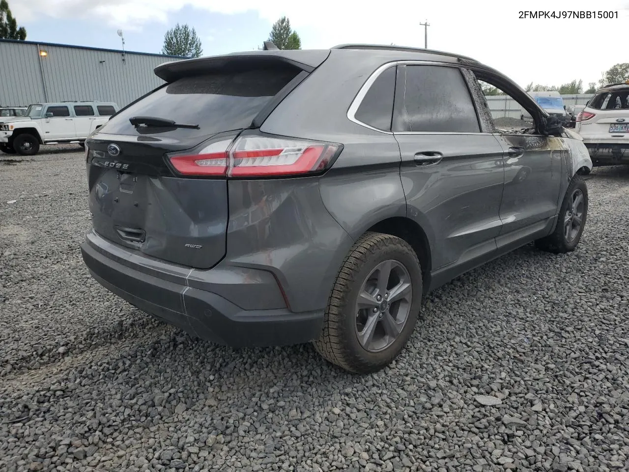 2022 Ford Edge Sel VIN: 2FMPK4J97NBB15001 Lot: 62256384