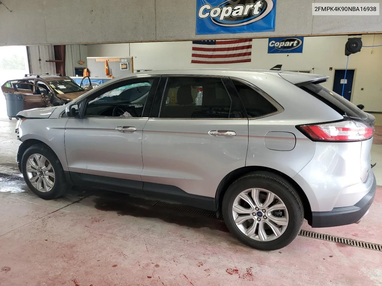 2022 Ford Edge Titanium VIN: 2FMPK4K90NBA16938 Lot: 63014354