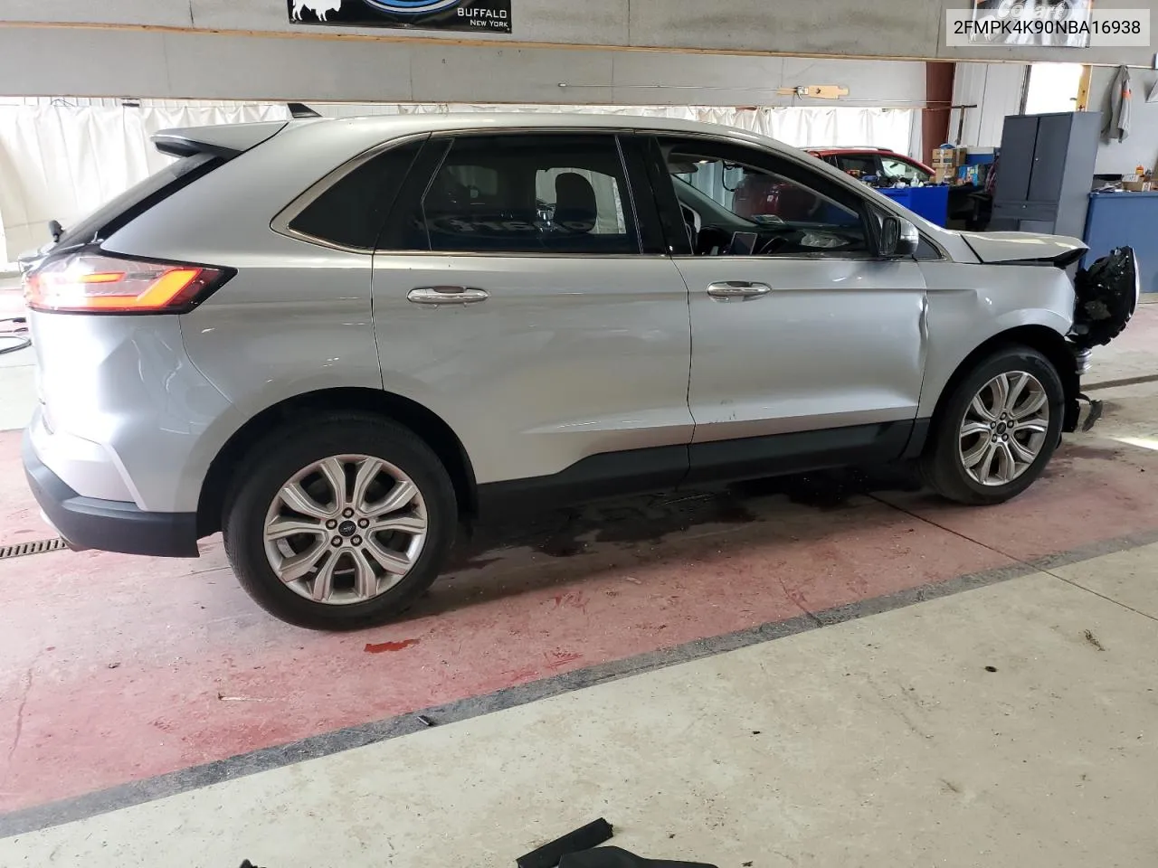 2022 Ford Edge Titanium VIN: 2FMPK4K90NBA16938 Lot: 63014354