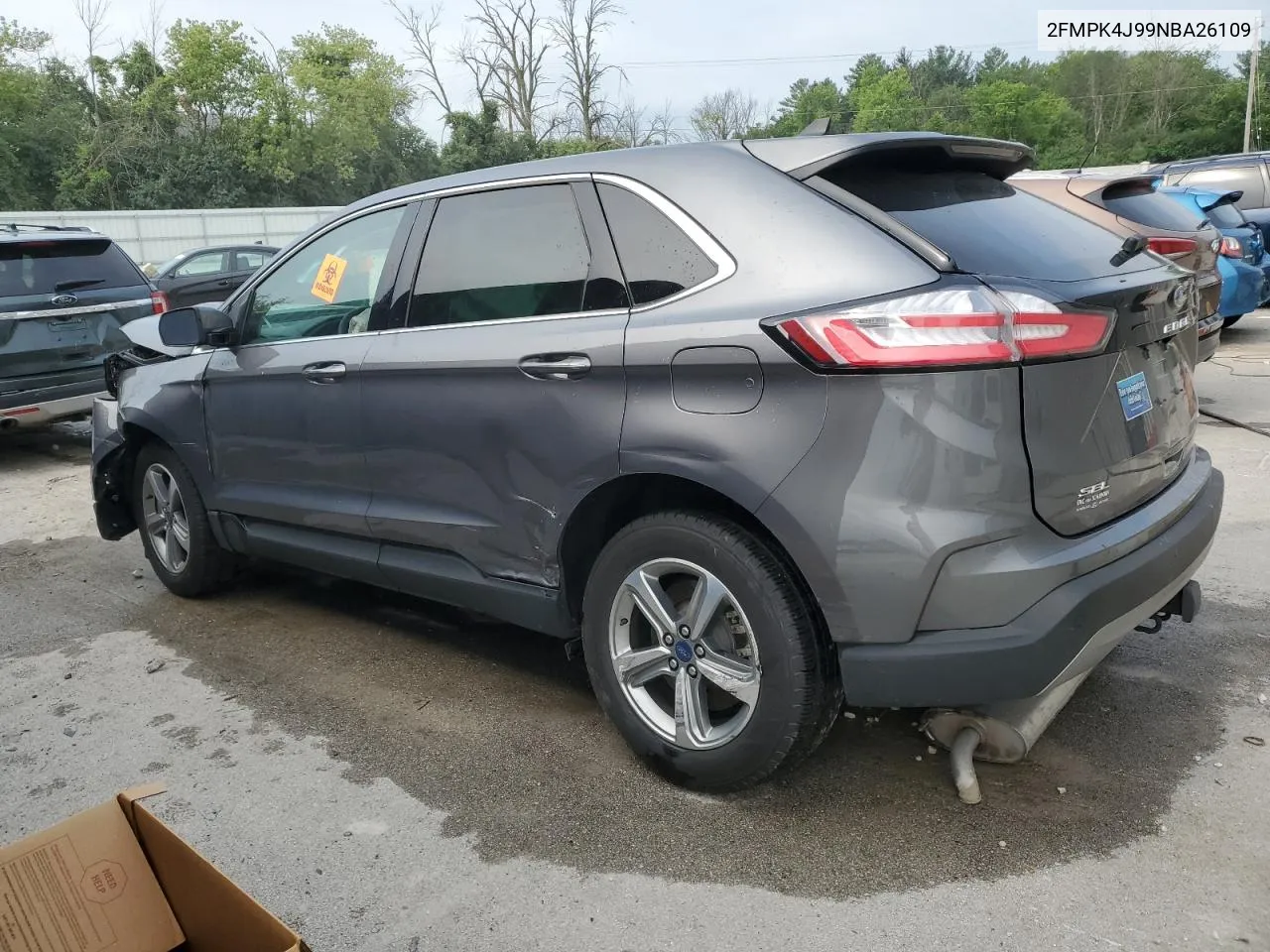 2022 Ford Edge Sel VIN: 2FMPK4J99NBA26109 Lot: 65773314