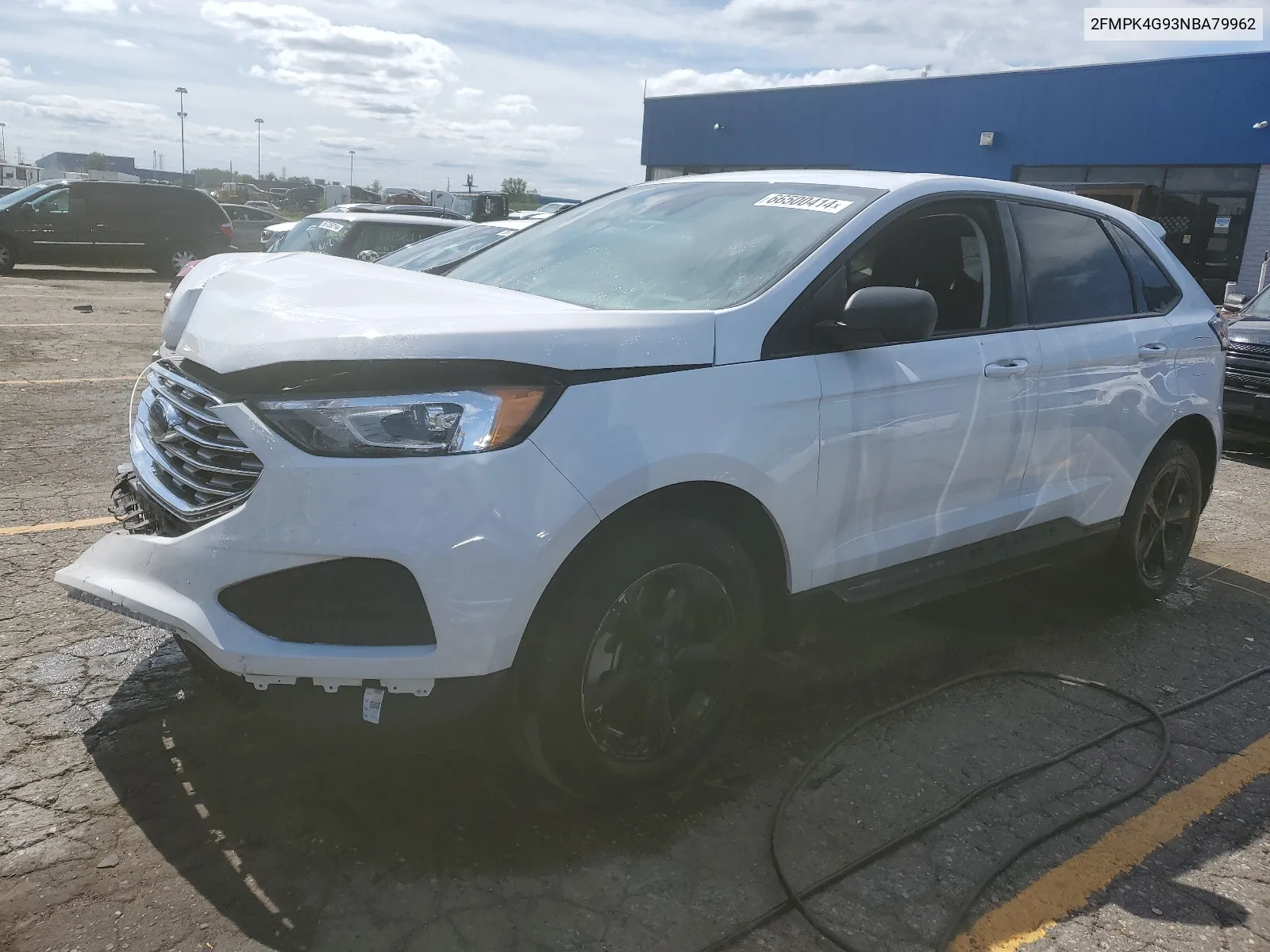 2022 Ford Edge Se VIN: 2FMPK4G93NBA79962 Lot: 66500414