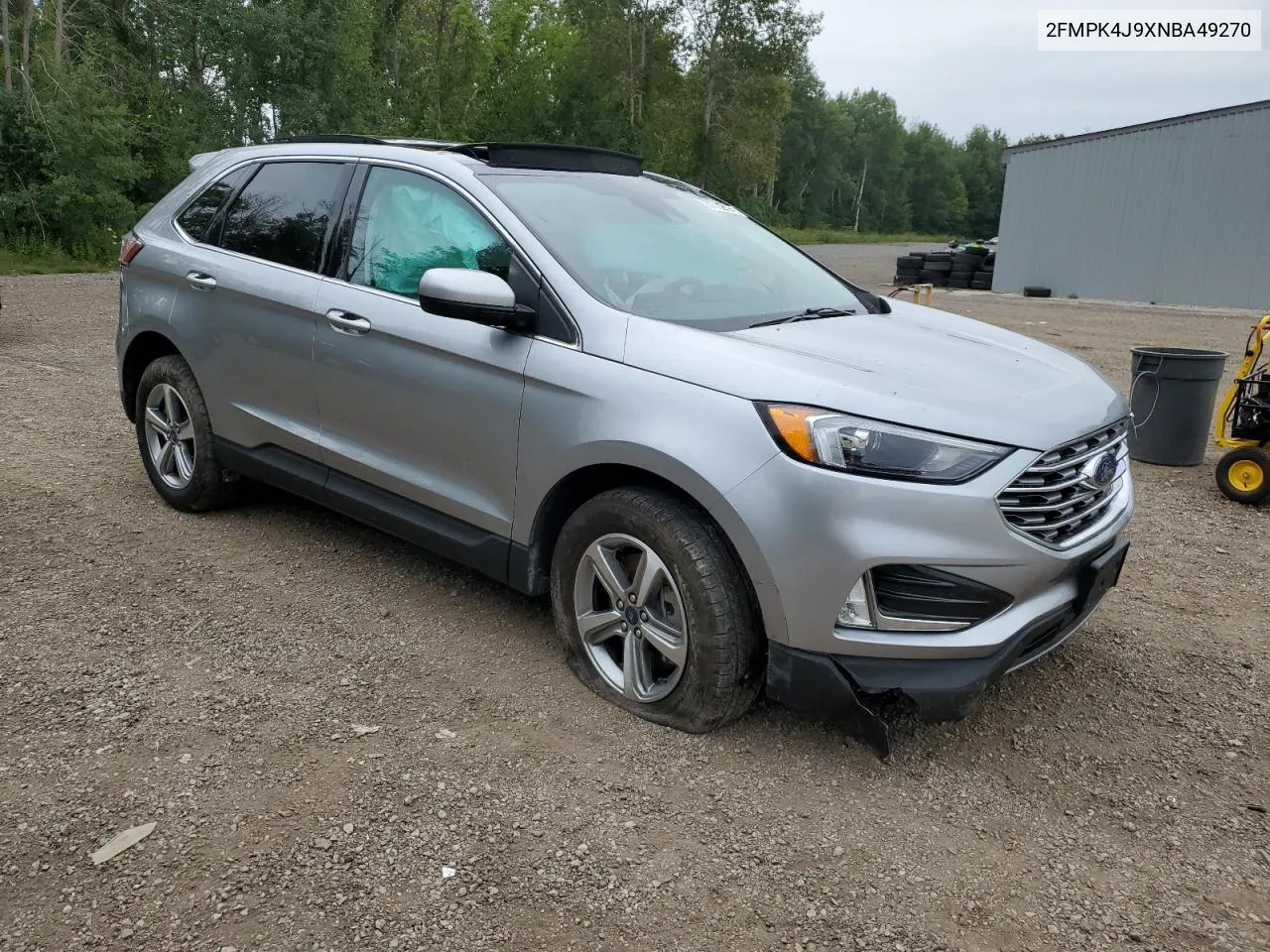 2022 Ford Edge Sel VIN: 2FMPK4J9XNBA49270 Lot: 67792394