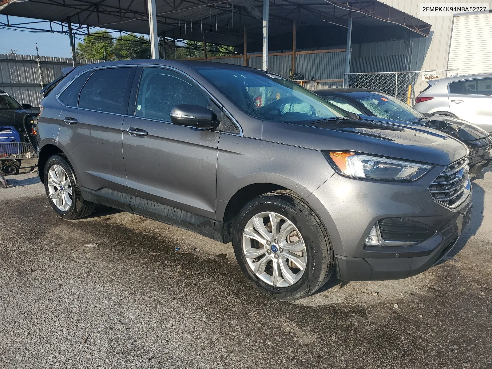 2022 Ford Edge Titanium VIN: 2FMPK4K94NBA52227 Lot: 67906664