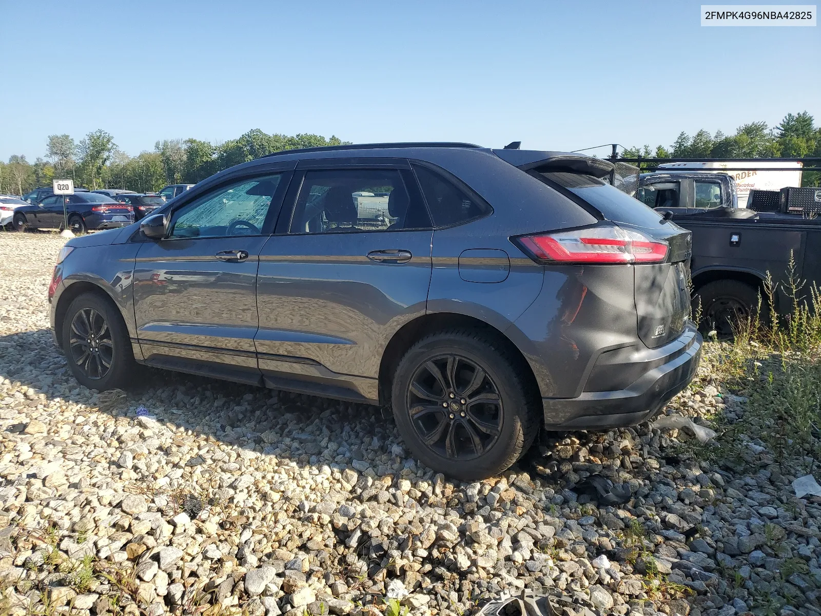 2022 Ford Edge Se VIN: 2FMPK4G96NBA42825 Lot: 68092444