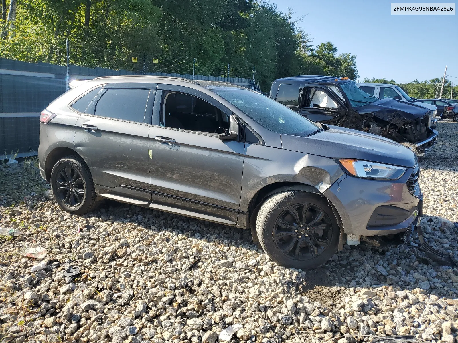 2022 Ford Edge Se VIN: 2FMPK4G96NBA42825 Lot: 68092444