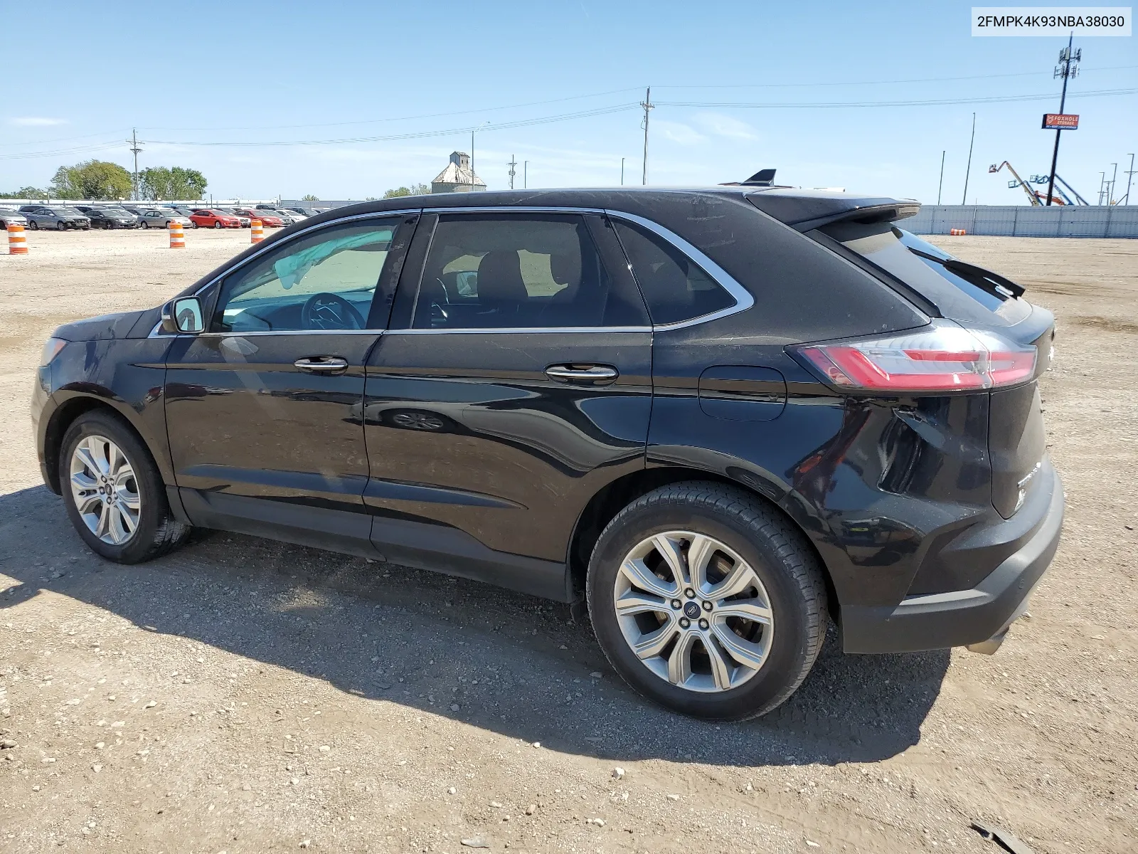 2022 Ford Edge Titanium VIN: 2FMPK4K93NBA38030 Lot: 68691704