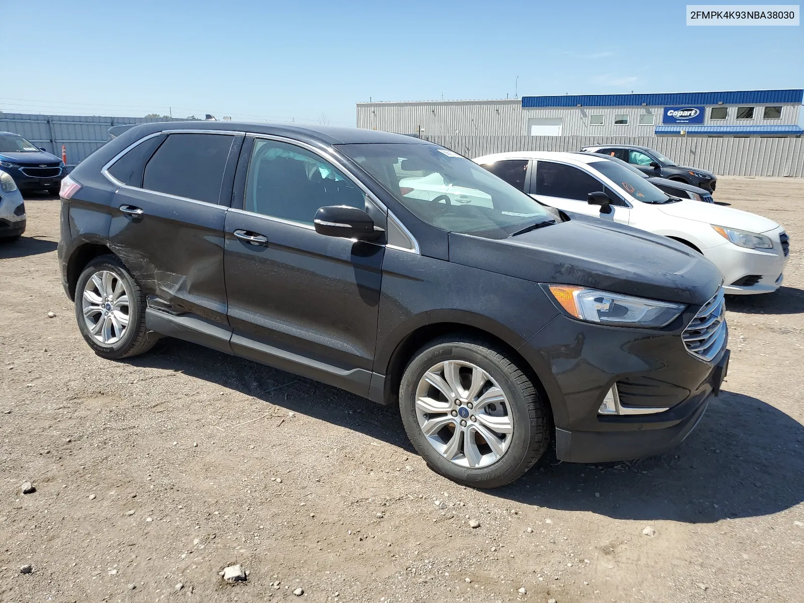 2022 Ford Edge Titanium VIN: 2FMPK4K93NBA38030 Lot: 68691704