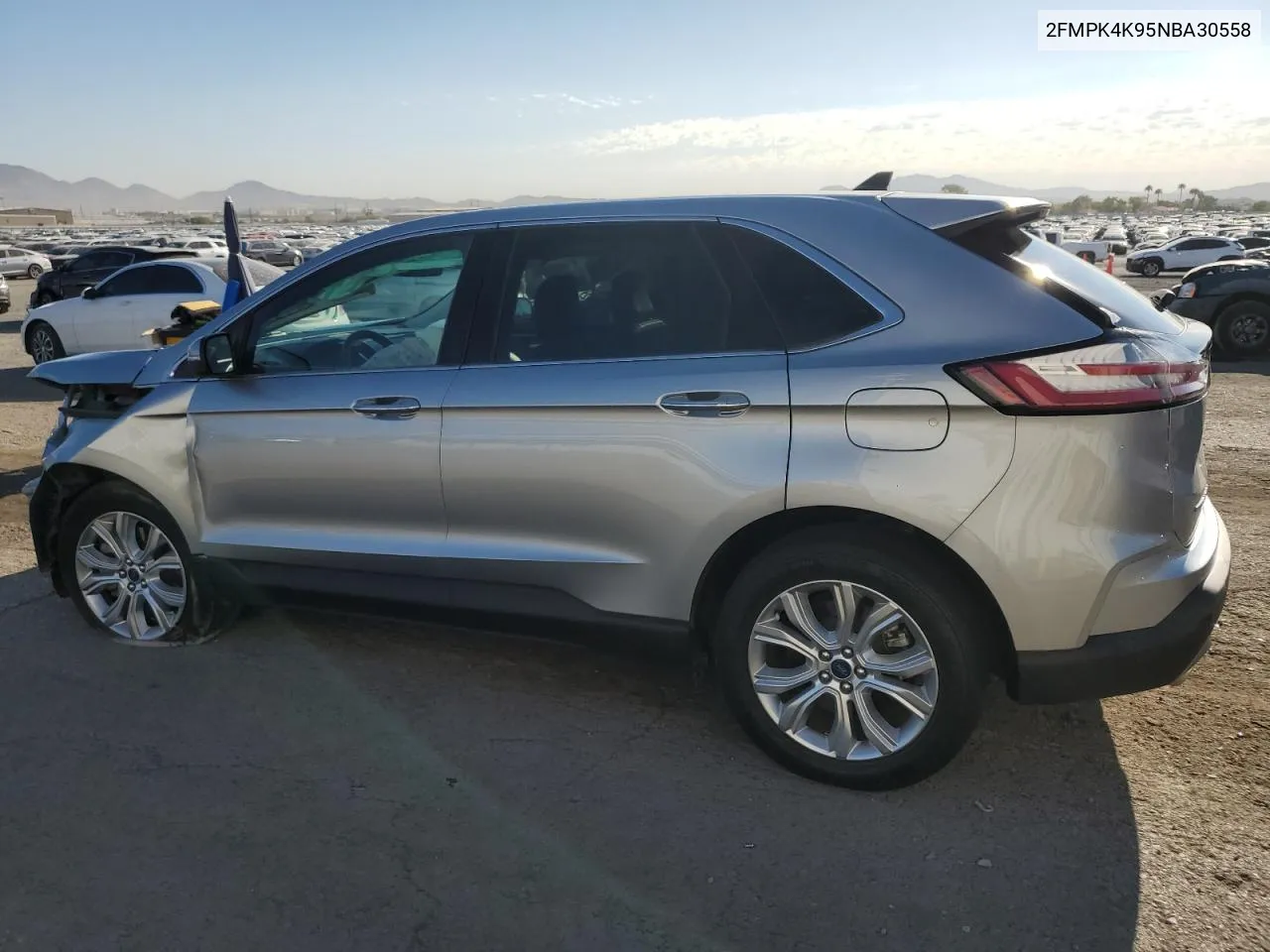 2022 Ford Edge Titanium VIN: 2FMPK4K95NBA30558 Lot: 70328964