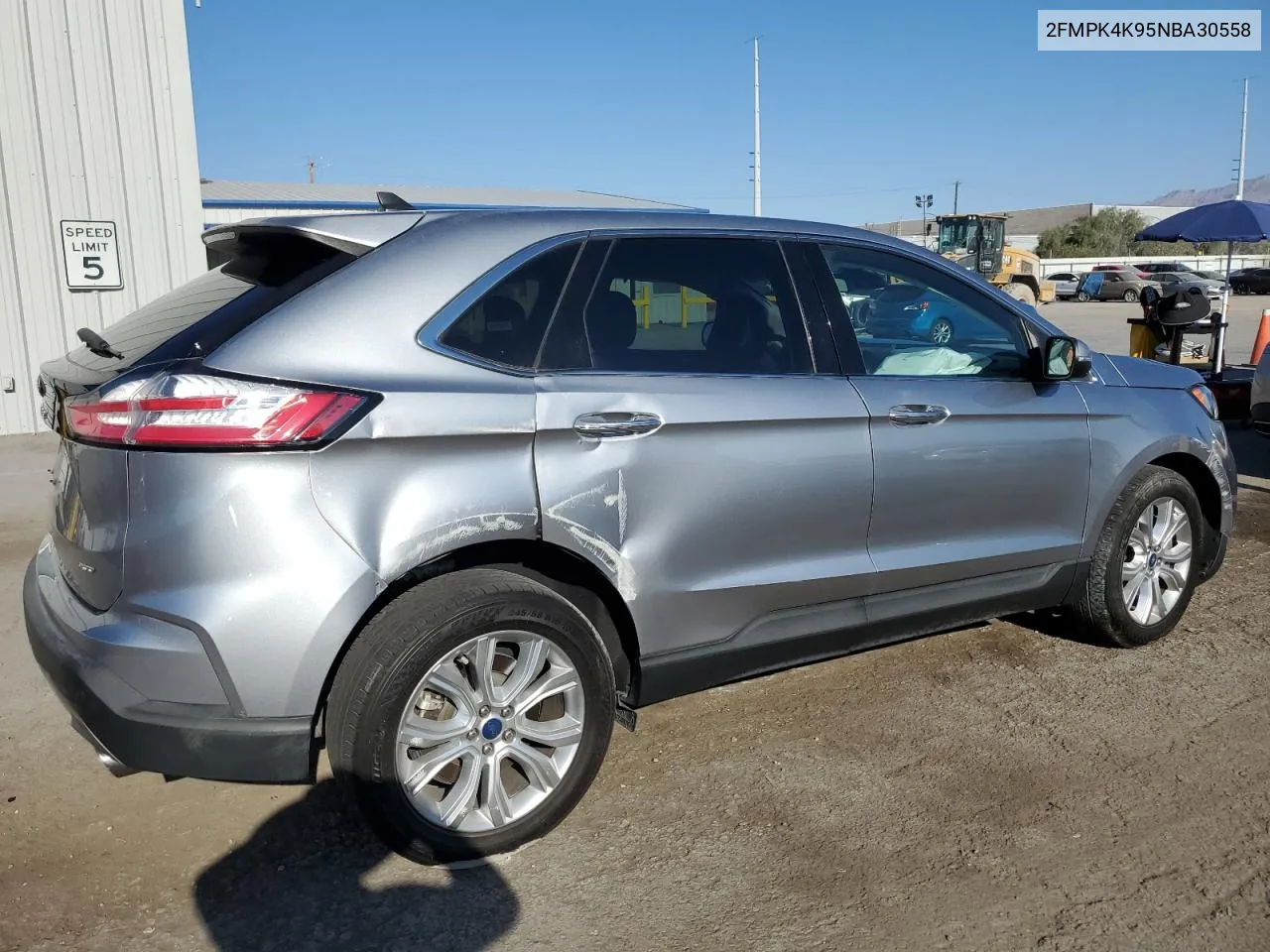 2022 Ford Edge Titanium VIN: 2FMPK4K95NBA30558 Lot: 70328964