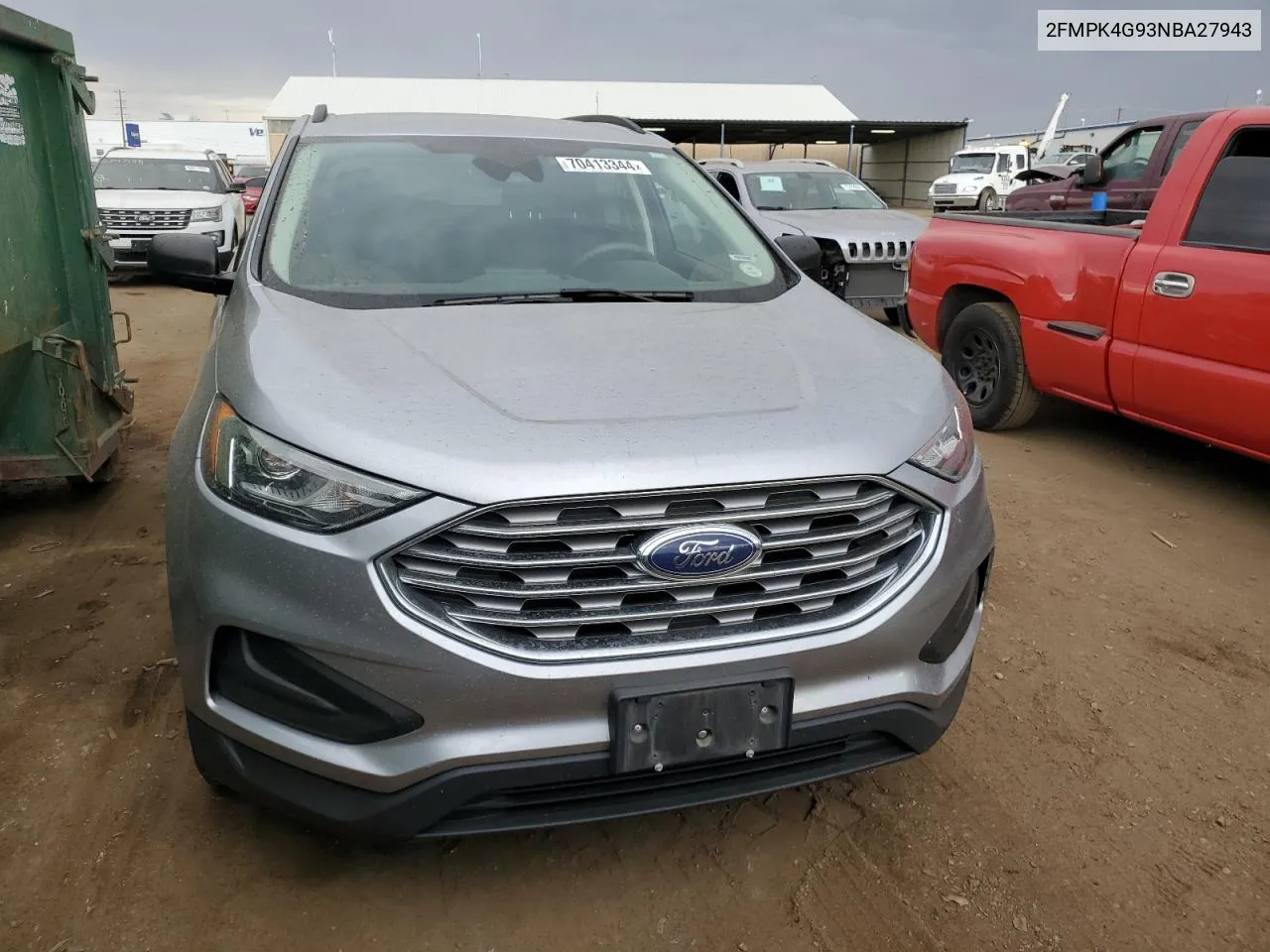 2022 Ford Edge Se VIN: 2FMPK4G93NBA27943 Lot: 70413344