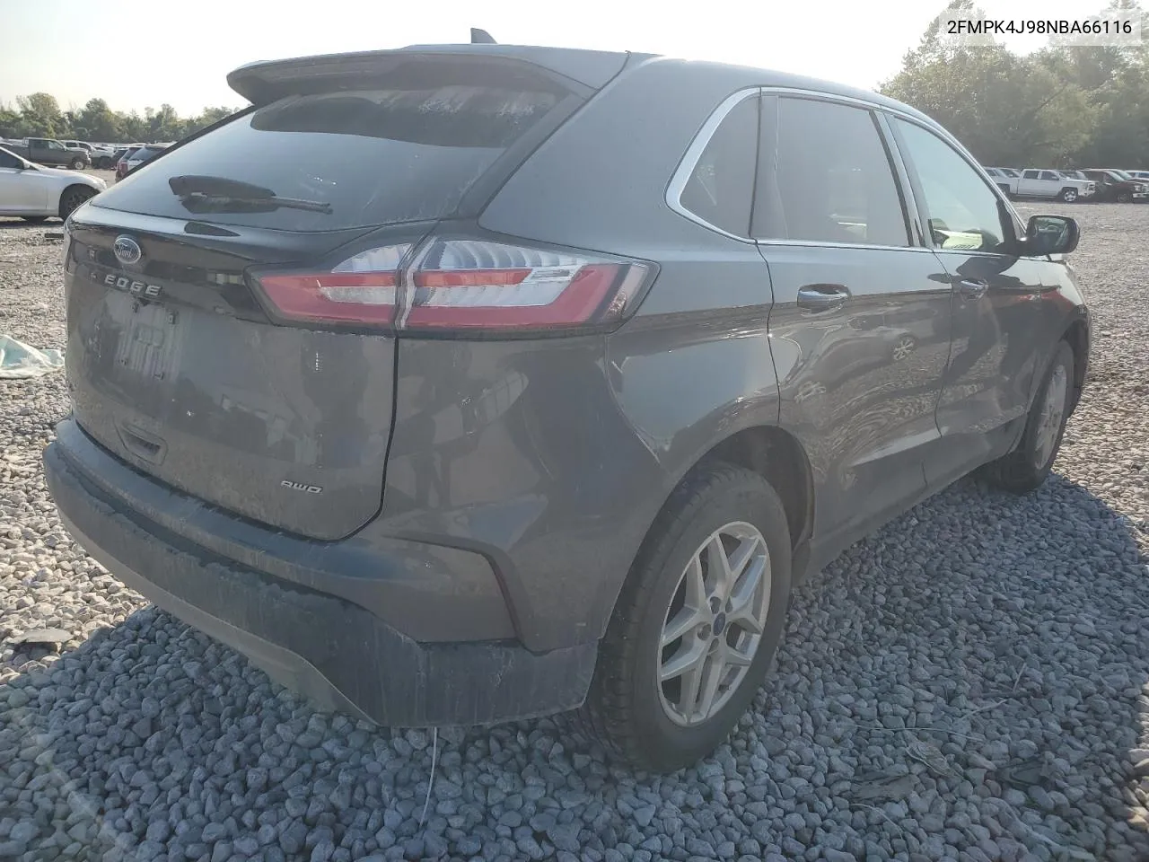 2022 Ford Edge Sel VIN: 2FMPK4J98NBA66116 Lot: 71845834