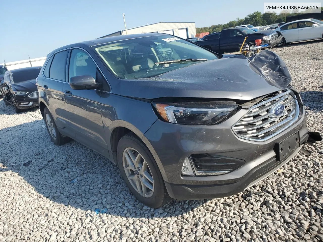 2022 Ford Edge Sel VIN: 2FMPK4J98NBA66116 Lot: 71845834