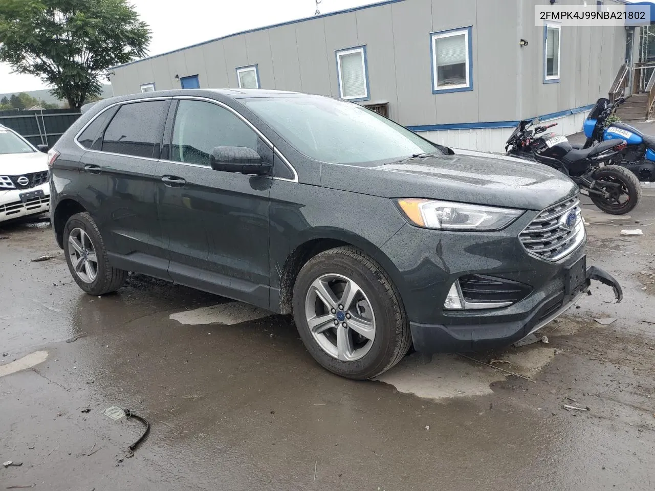 2022 Ford Edge Sel VIN: 2FMPK4J99NBA21802 Lot: 72377784