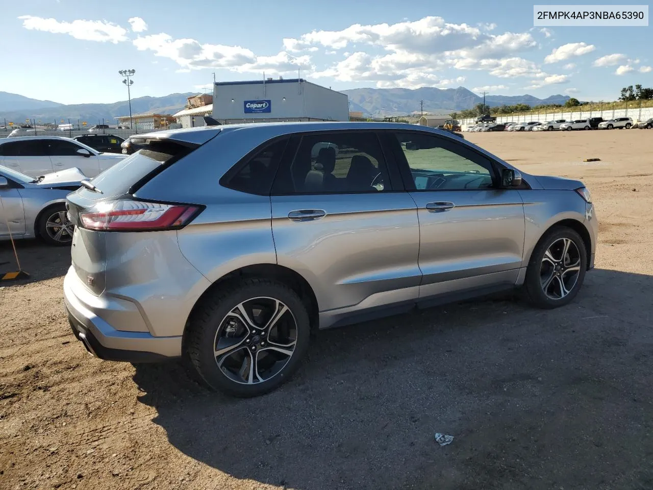 2022 Ford Edge St VIN: 2FMPK4AP3NBA65390 Lot: 72472754