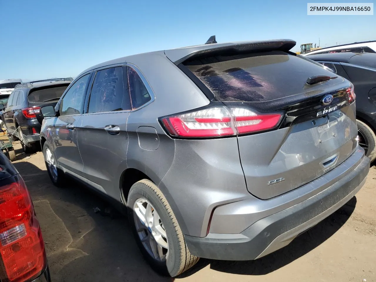 2022 Ford Edge Sel VIN: 2FMPK4J99NBA16650 Lot: 73094164