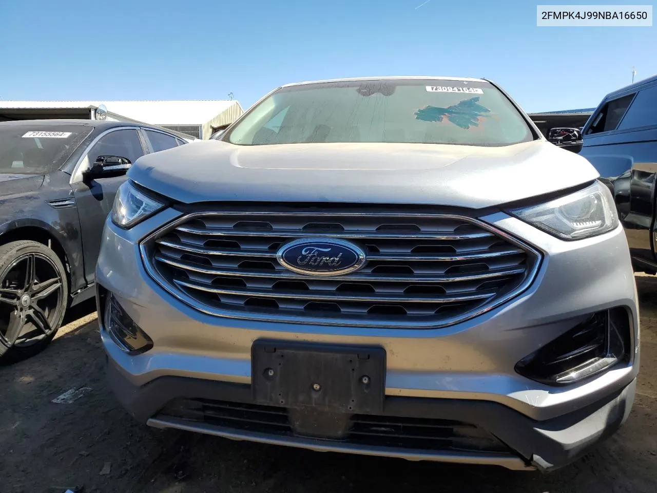 2022 Ford Edge Sel VIN: 2FMPK4J99NBA16650 Lot: 73094164