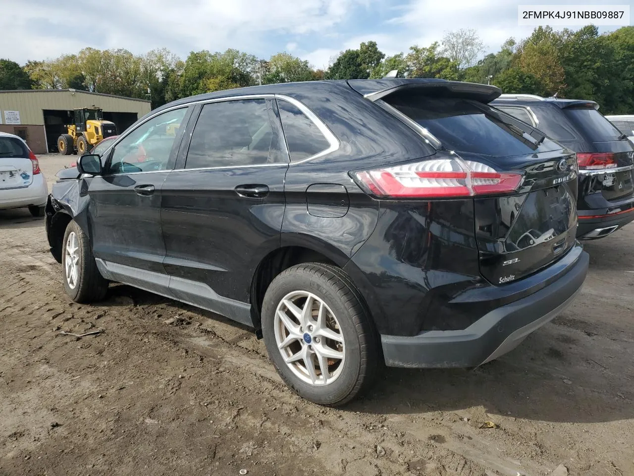 2022 Ford Edge Sel VIN: 2FMPK4J91NBB09887 Lot: 73190334