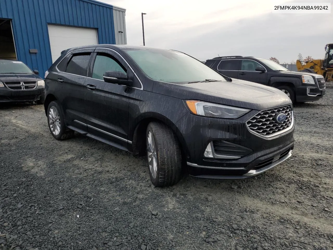 2022 Ford Edge Titanium VIN: 2FMPK4K94NBA99242 Lot: 73378524