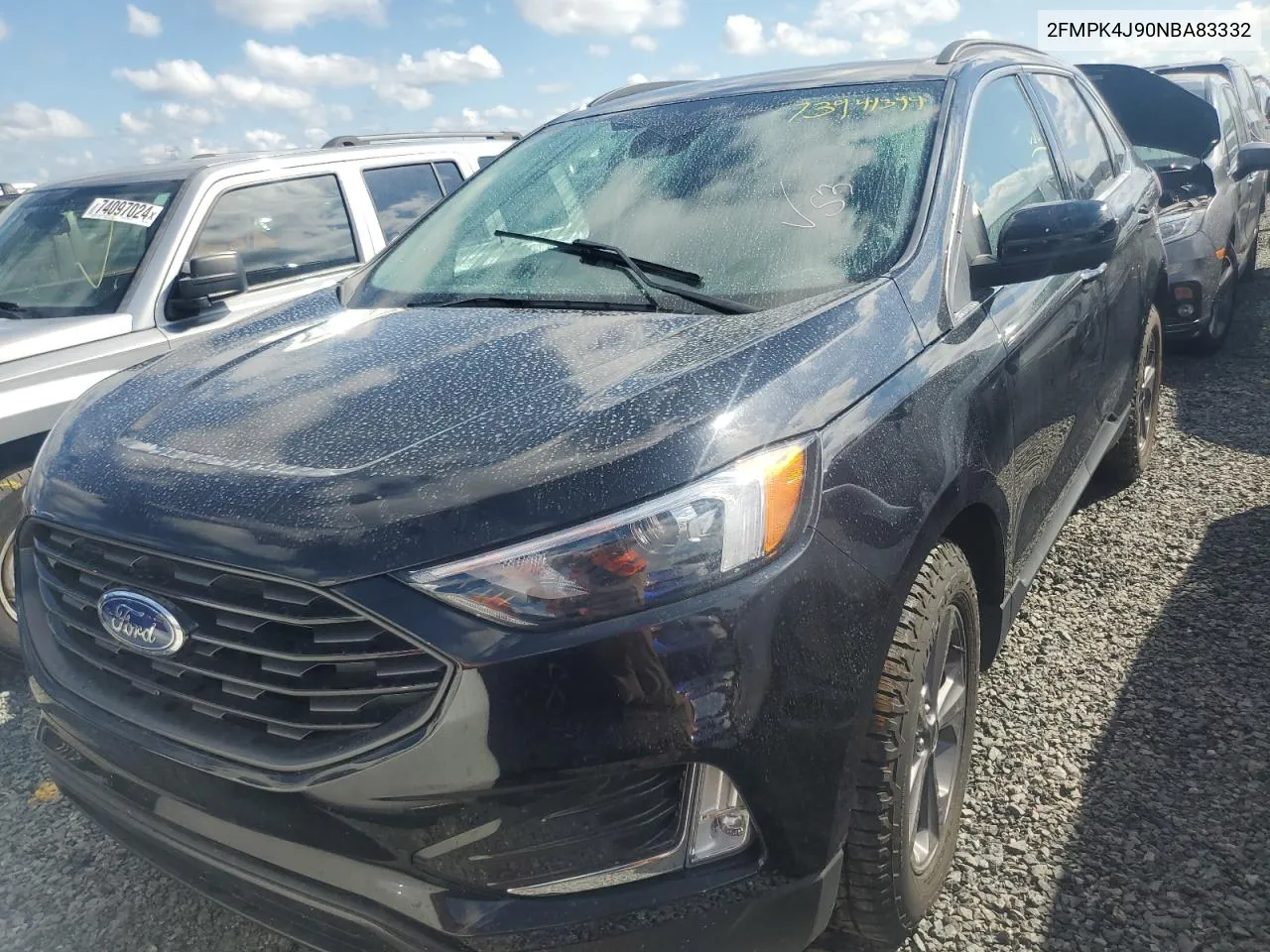 2022 Ford Edge Sel VIN: 2FMPK4J90NBA83332 Lot: 73941394