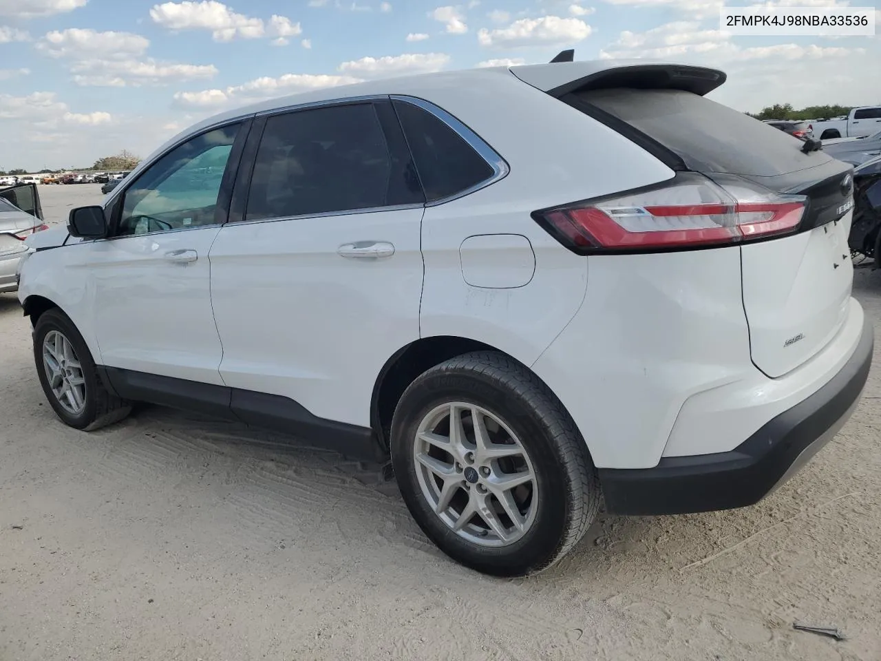 2022 Ford Edge Sel VIN: 2FMPK4J98NBA33536 Lot: 74057374