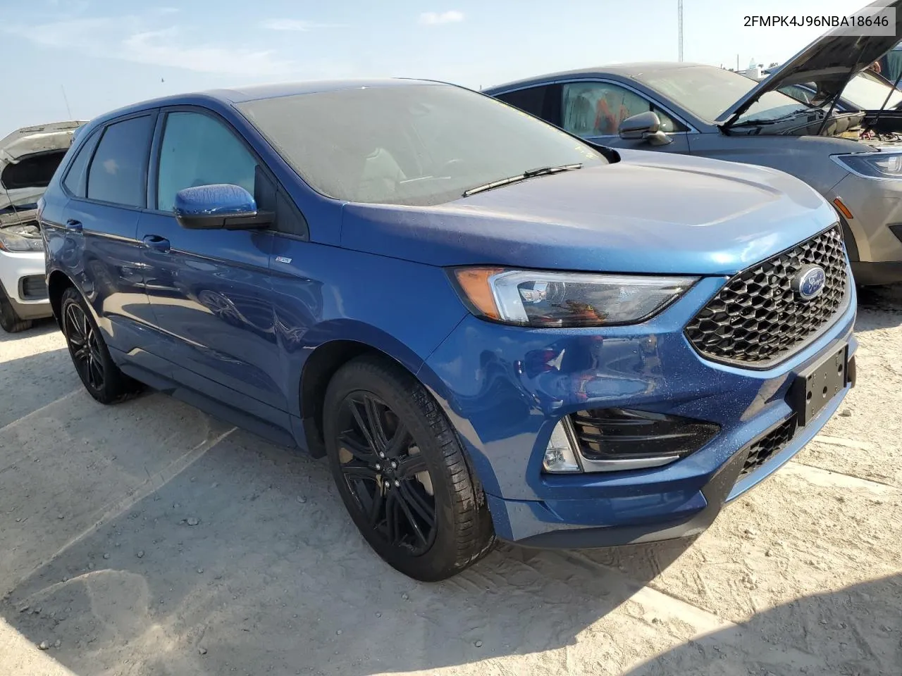 2022 Ford Edge Sel VIN: 2FMPK4J96NBA18646 Lot: 74073594